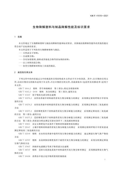 歸口于全國生物基材料及降解制品標(biāo)準(zhǔn)化技術(shù)委員會(huì)